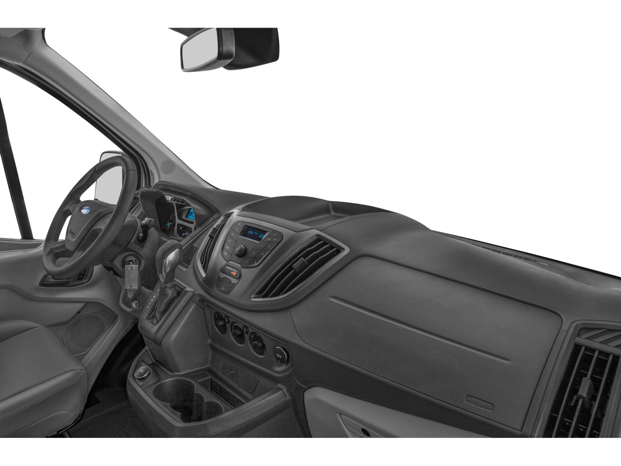 2019 Ford Transit Van T-150 148" Low Rf 8600 GVWR Swing-Out RH Dr