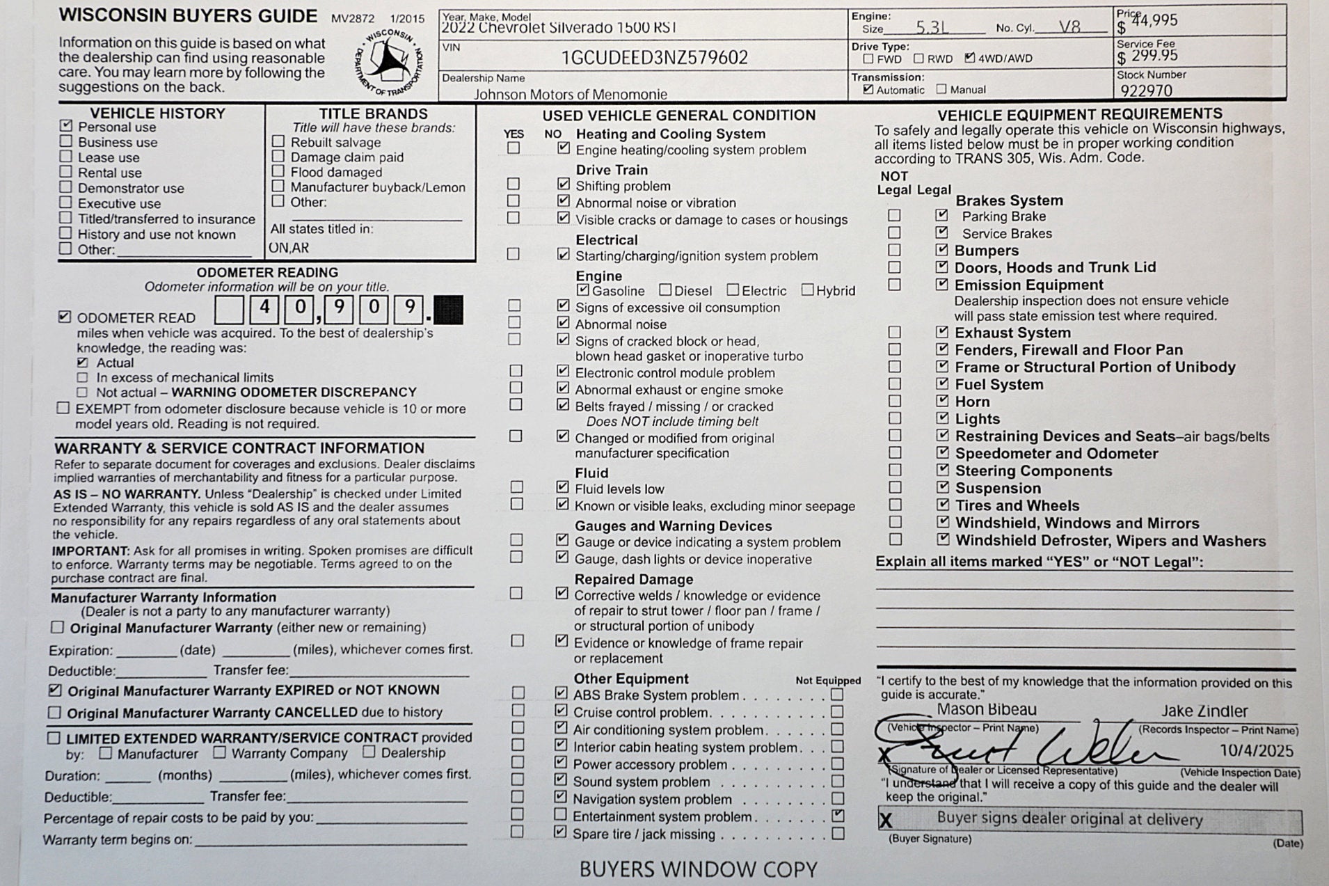 2022 Chevrolet Silverado 1500 RST