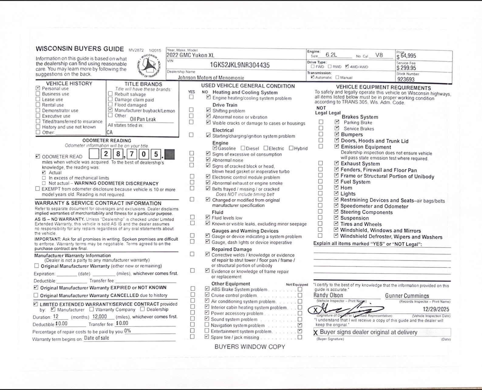 2022 GMC Yukon XL Denali