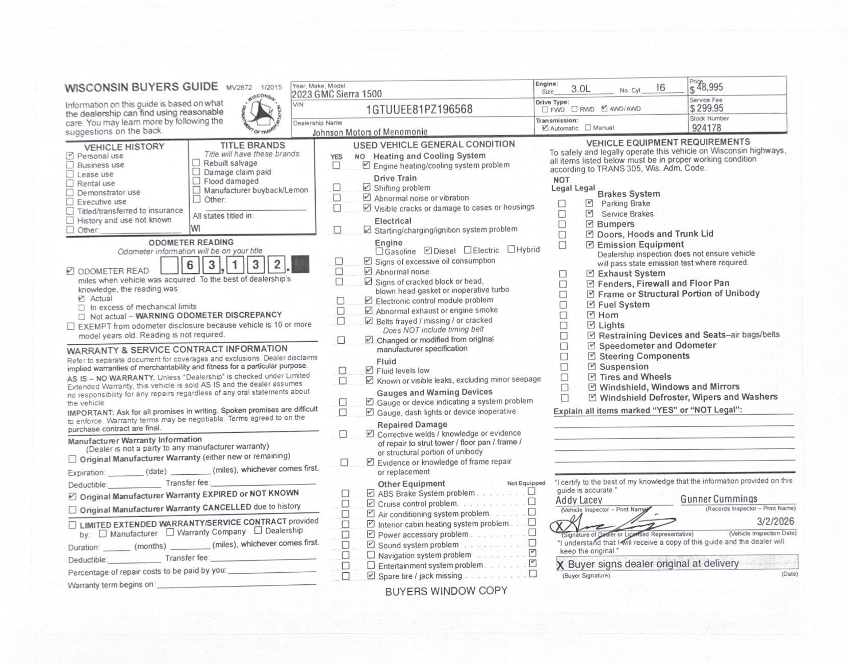 2023 GMC Sierra 1500 AT4