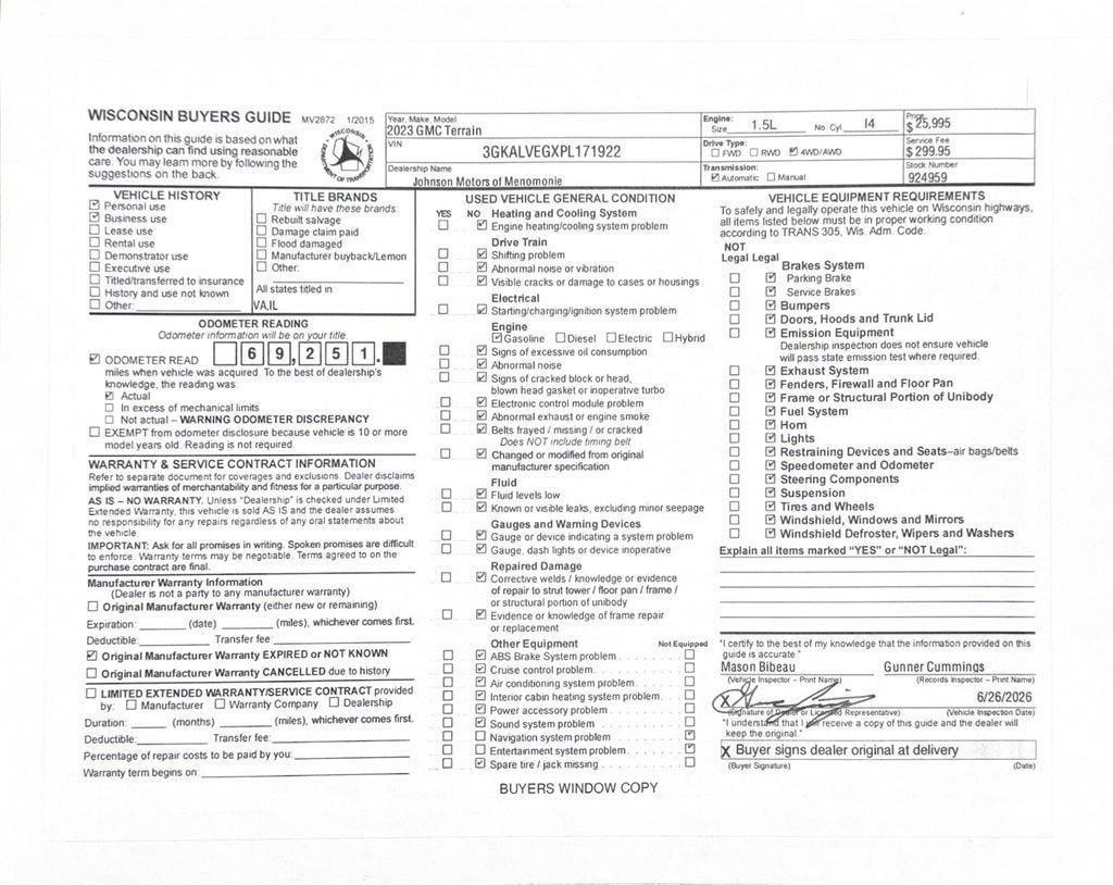2023 GMC Terrain SLT