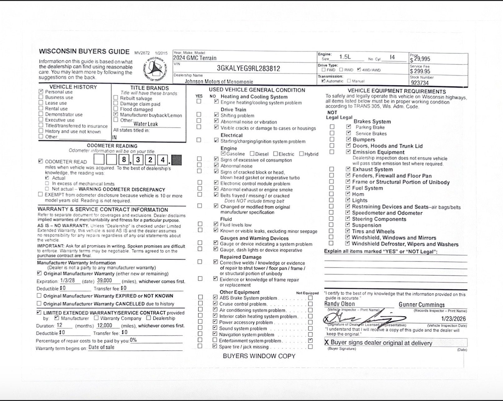 2024 GMC Terrain AT4
