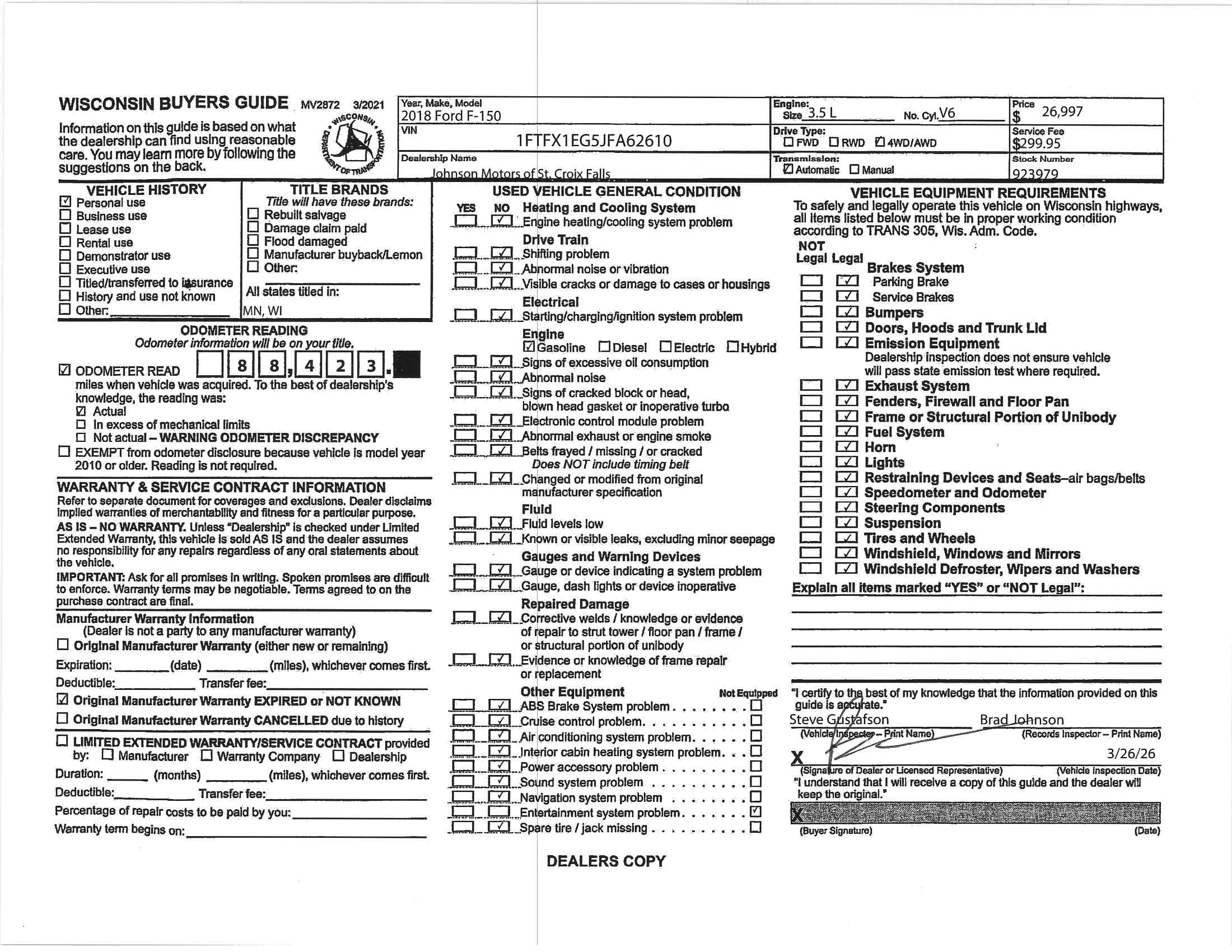 2018 Ford F-150 LARIAT