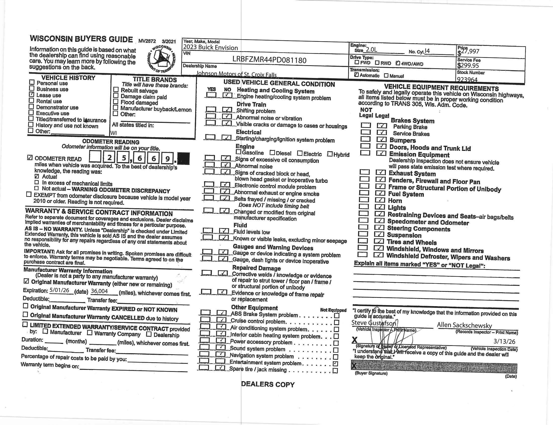 2023 Buick Envision Preferred