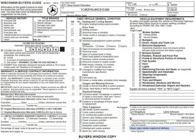 2017 Jeep Grand Cherokee Altitude