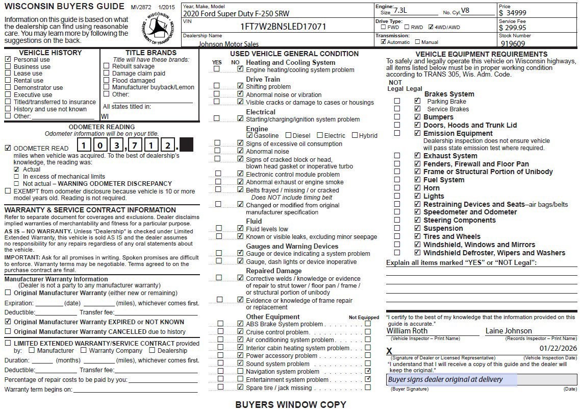 2020 Ford Super Duty F-250 SRW XL