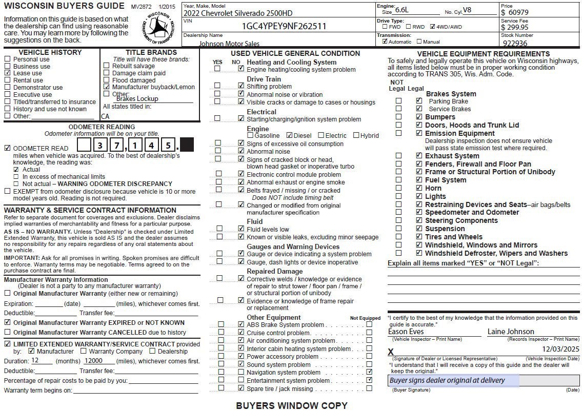 2022 Chevrolet Silverado 2500 HD LTZ