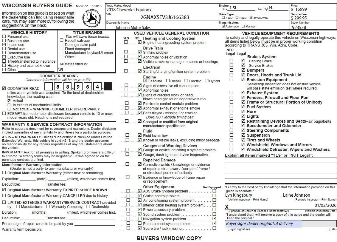 2018 Chevrolet Equinox LT