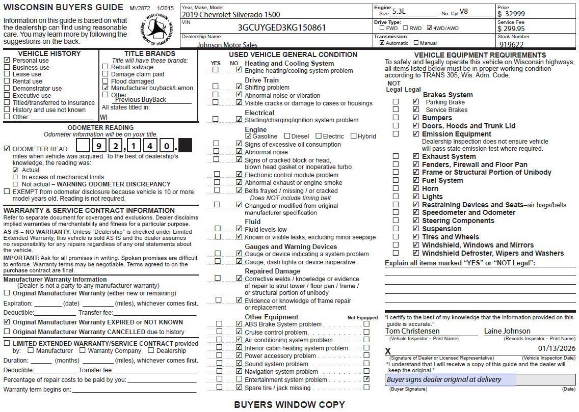 2019 Chevrolet Silverado 1500 LTZ