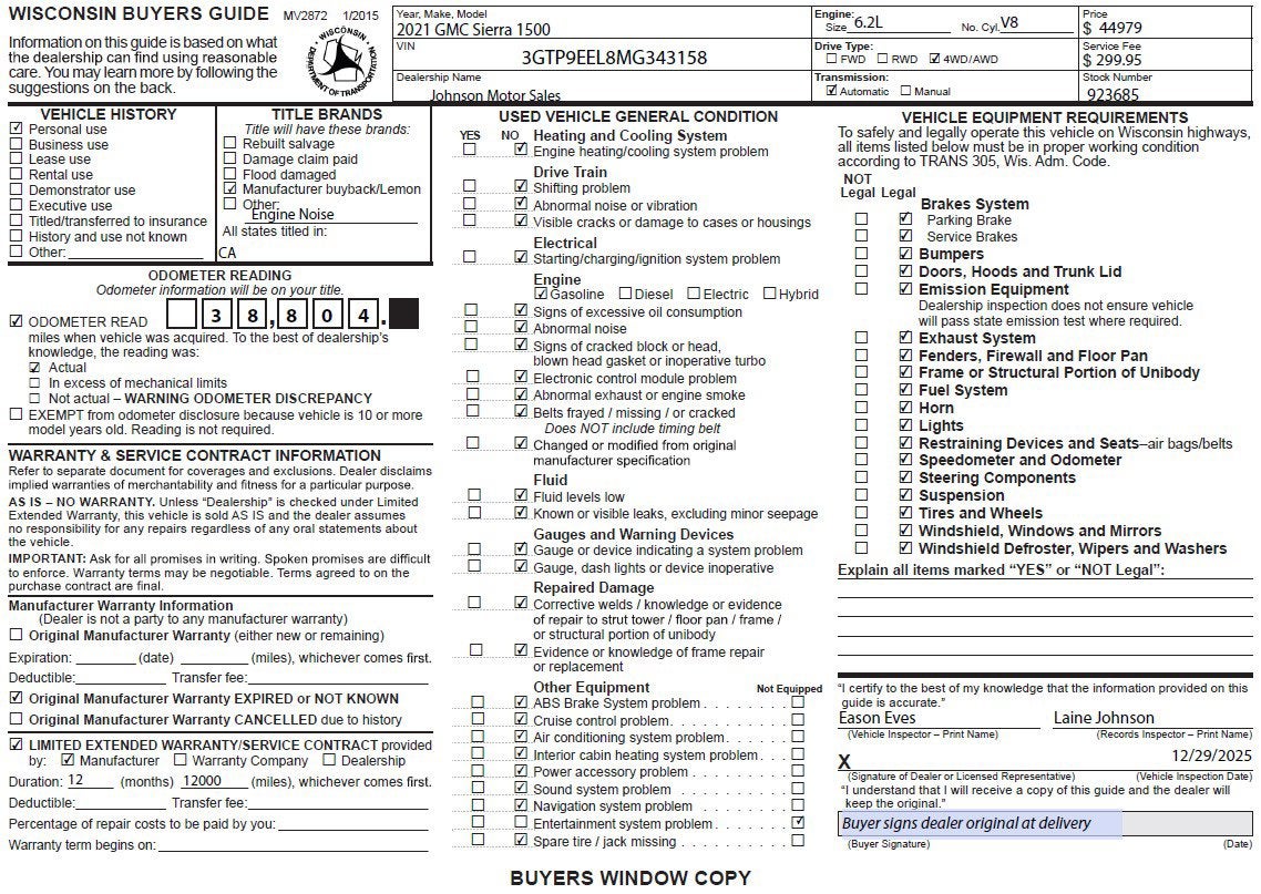 2021 GMC Sierra 1500 AT4